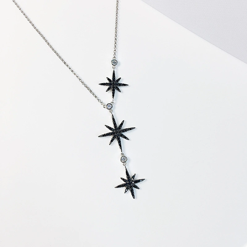 Star girl necklace clavicle chain large jewelry factory,OEM/ODM Jewelry Trade processing customized,Wholesale jewelry manufacturer