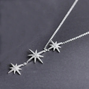 Star girl necklace clavicle chain large jewelry factory,OEM/ODM Jewelry Trade processing customized,Wholesale jewelry manufacturer