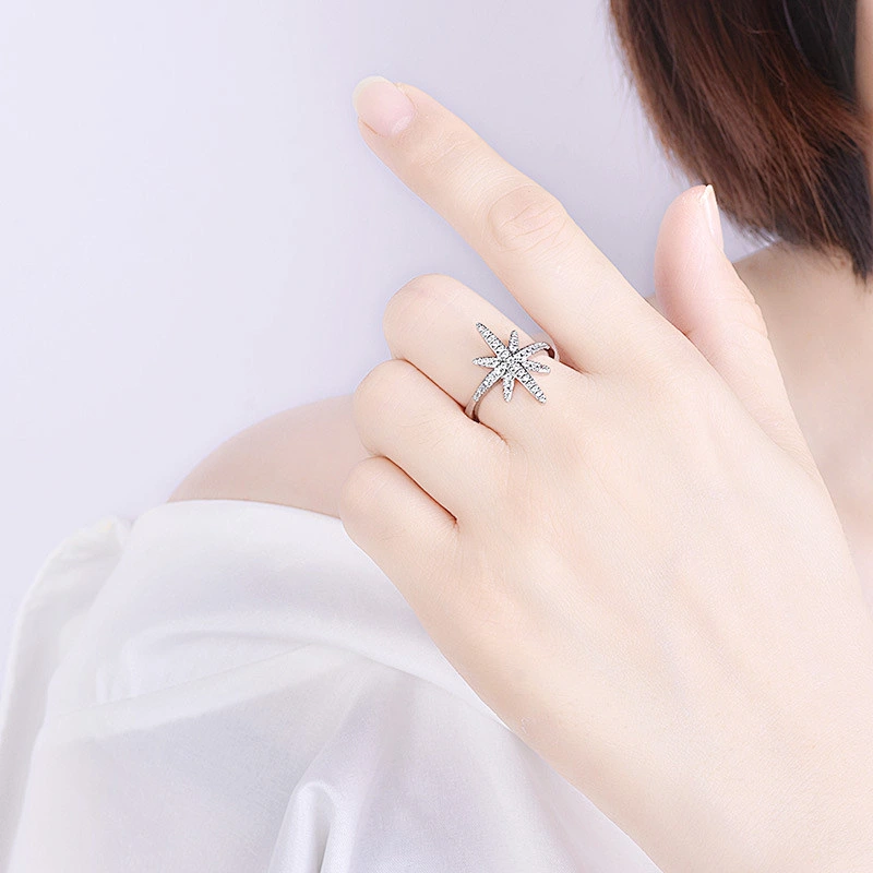 Fashion style, atmosphere, all kinds of characters, stars, snowflakes, stars, diamonds, rings, copper jewelry processing large jewelry factory,OEM/ODM Jewelry Trade processing customized,Wholesale jewelry manufacturer
