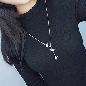 Star girl necklace clavicle chain large jewelry factory,OEM/ODM Jewelry Trade processing customized,Wholesale jewelry manufacturer