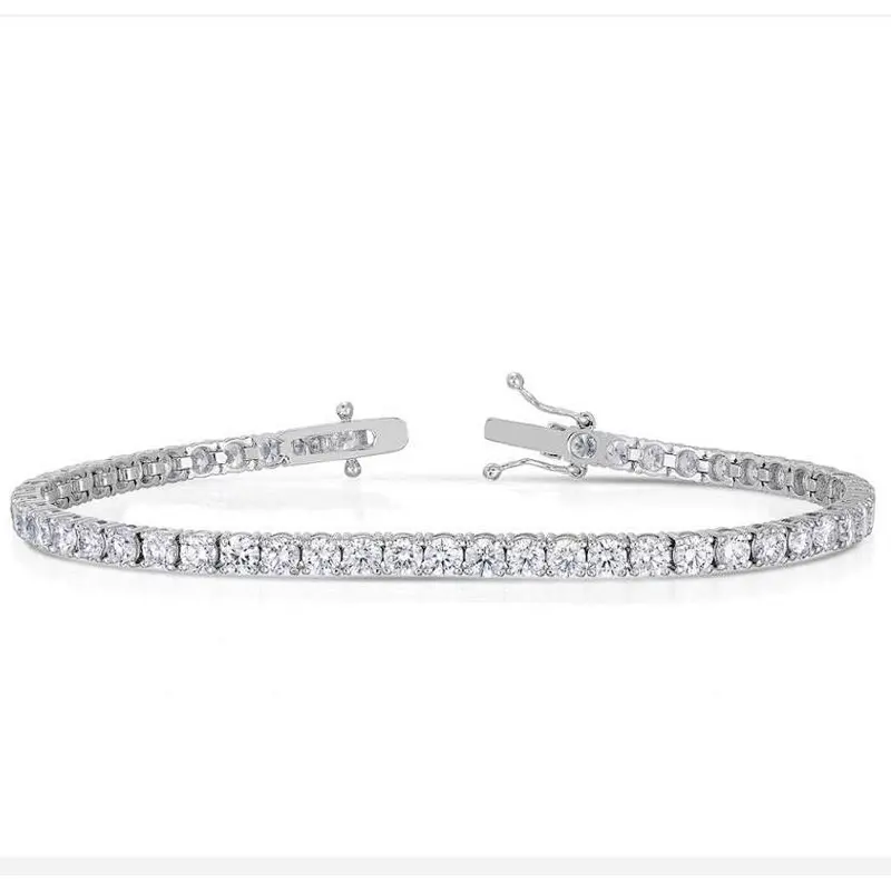 Tennis bracelet, tennis chain, 925 silver bracelet, 925 silver tennis chain,