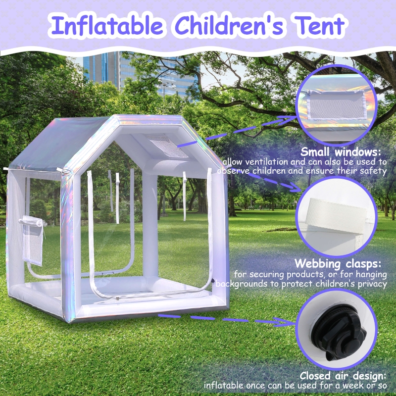 inflatable bubble tent