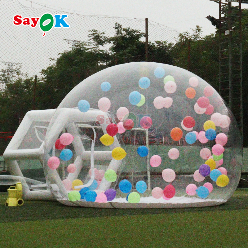 inflatable bubble house for party