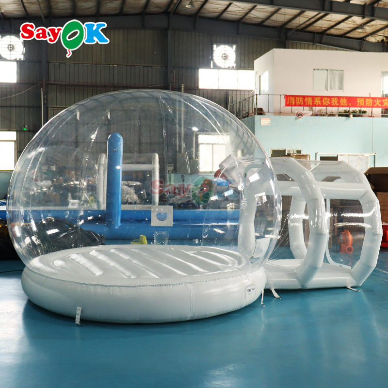 inflatable bubble bounce house