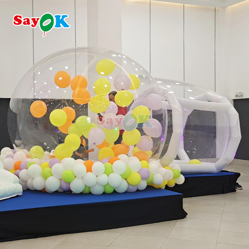 inflatable bubble house for party