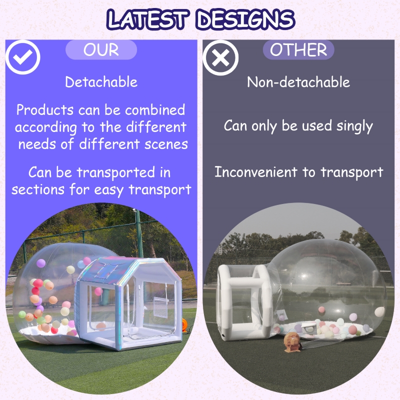 inflatable bubble house