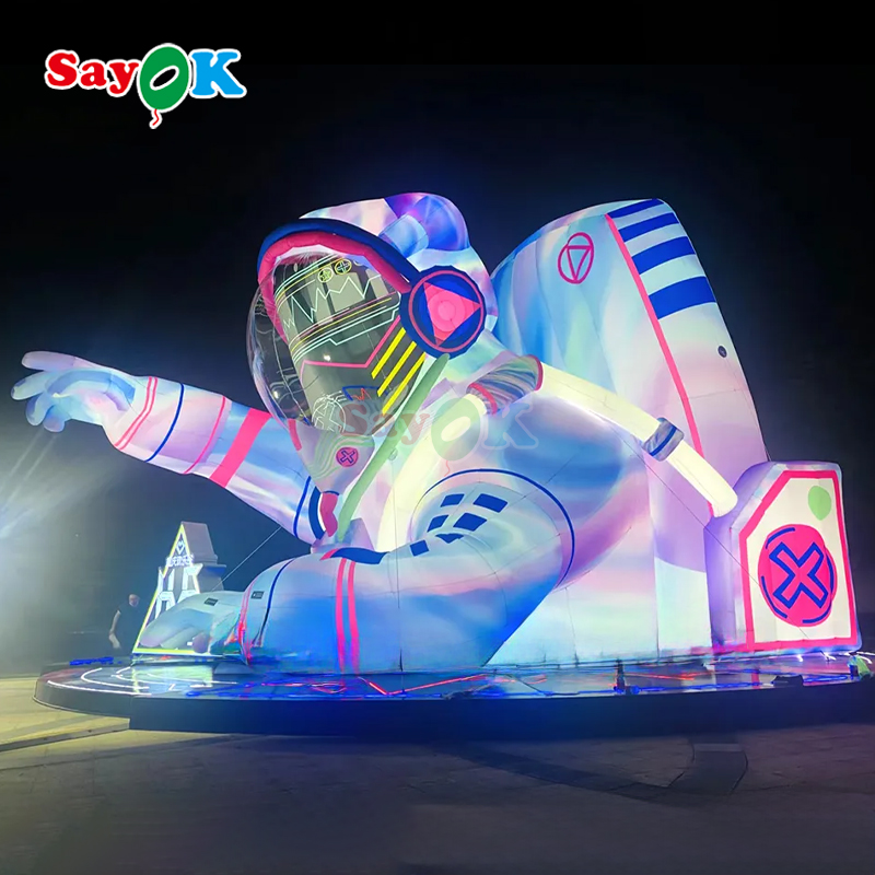 giant inflatable astronaut spaceman