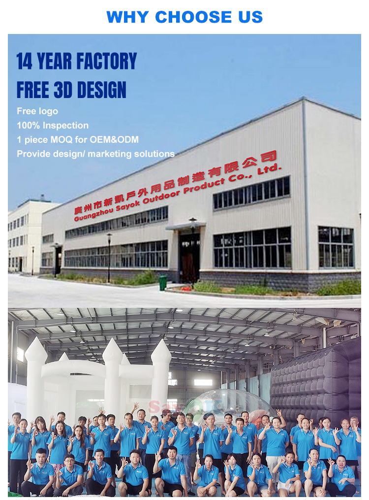 inflatable bubble house manufacturer