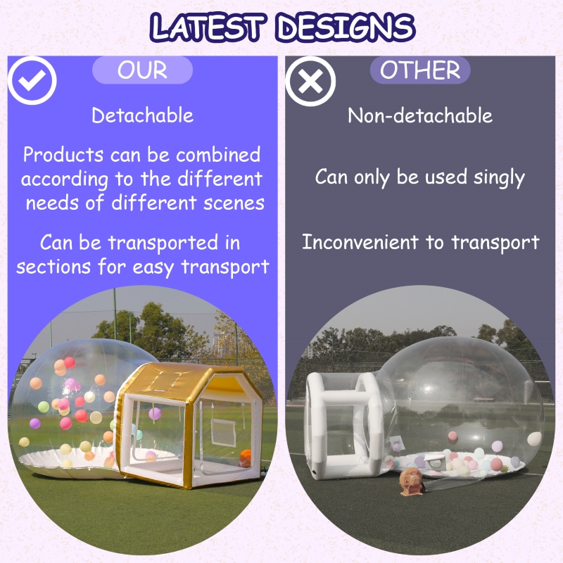 inflatable bubble house