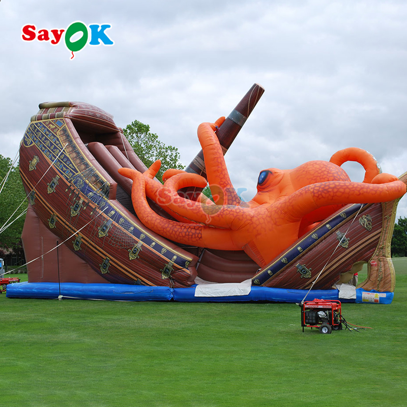 inflatable slide