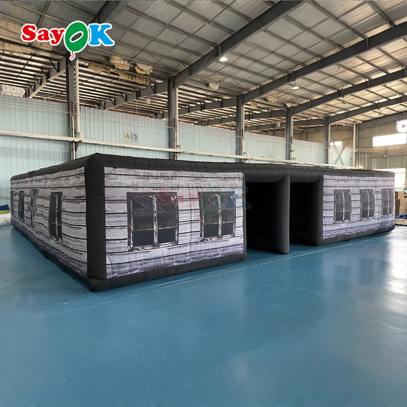 inflatable maze