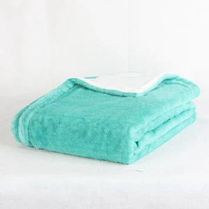 100%Polyester Home Bed Sofa Faux Rabbit Throw