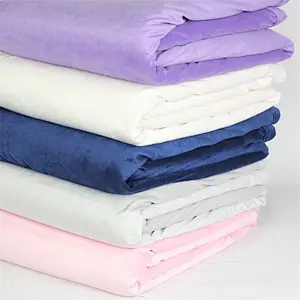 100% Polyester Warm  Mink Fiber Plush With Sherpa Backing Throw