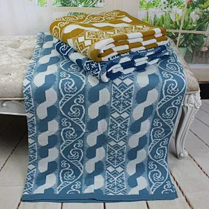 100%Acrylic China Wholesale BSCI Audi Super Soft Baby Jacquard Blanket