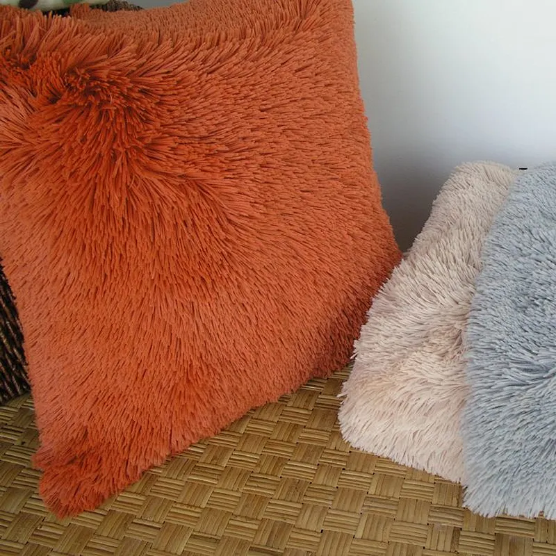 100% Polyester Long Hair Decorative PV fur Blanket