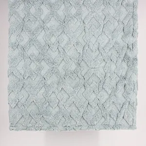 100% Polyester Silver Foil Printed Quilted PV Mink Fur Blanket
