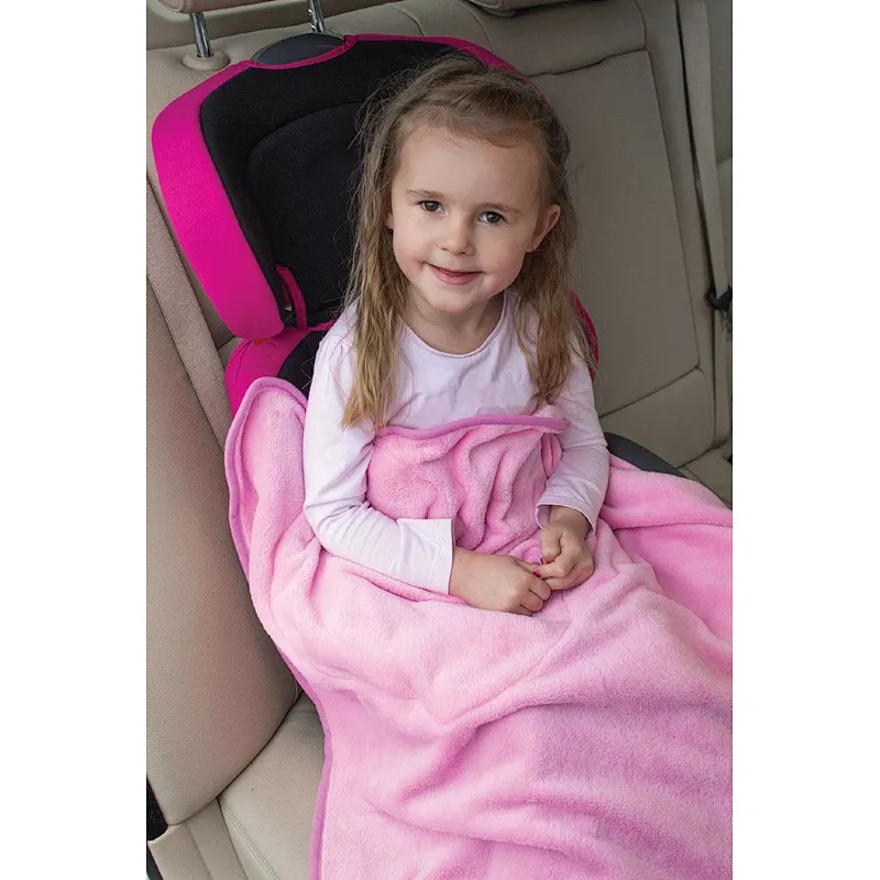 100% Polyester Licensed Kids Soft Fleece Peppa Pig Travel Blanket Pillow Set