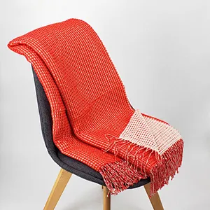 100% Acrylic Super Soft Bed Sofa Woven Blanket