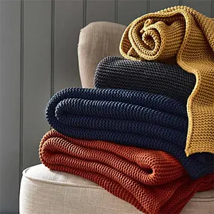 100% Acrylic Blanket Knit Throw Sofa Suitable for Adults Blanket