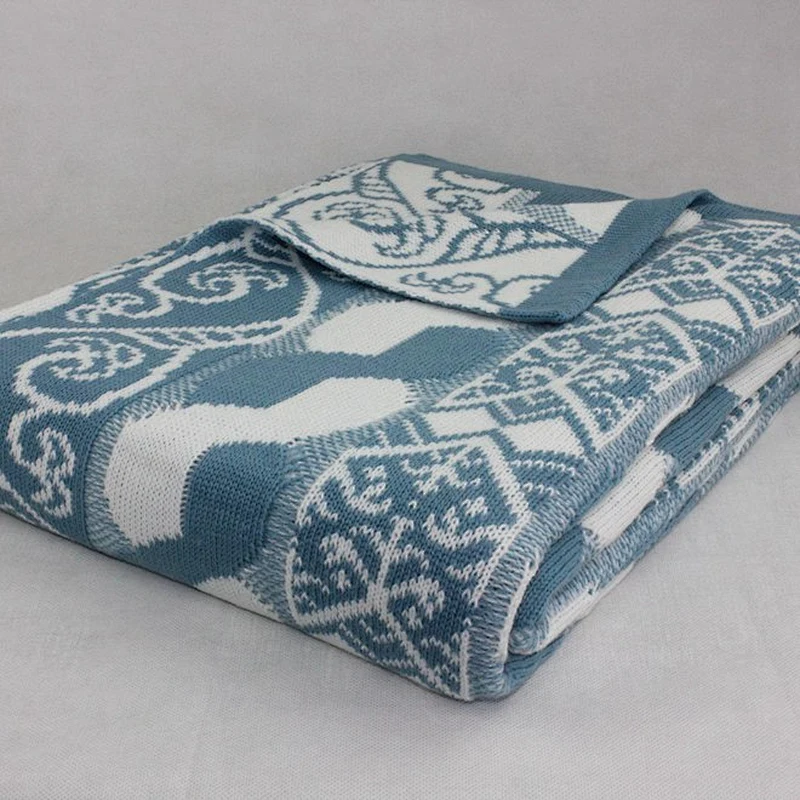 100%Acrylic China Wholesale BSCI Audi Super Soft Baby Jacquard Blanket