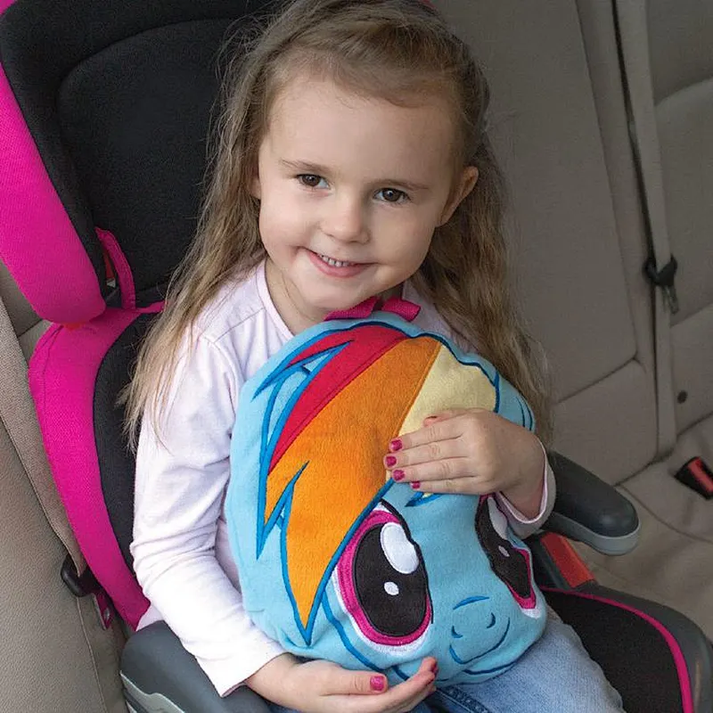 100% Polyester  Kids Soft Fleece My Little Pony Travel Blanket Pillow Set