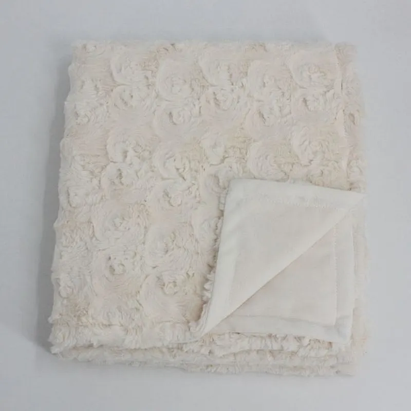 100% Polyester Swirl Air Brushed PV Fur Throw