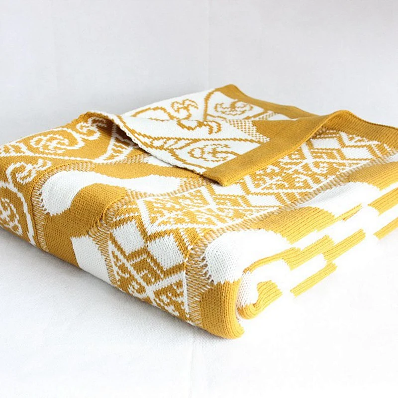 100%Acrylic China Wholesale BSCI Audi Super Soft Baby Jacquard Blanket