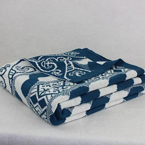 100%Acrylic China Wholesale BSCI Audi Super Soft Baby Jacquard Blanket