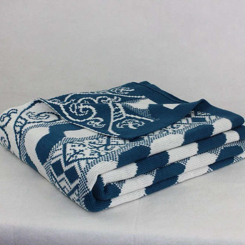 100%Acrylic China Wholesale BSCI Audi Super Soft Baby Jacquard Blanket