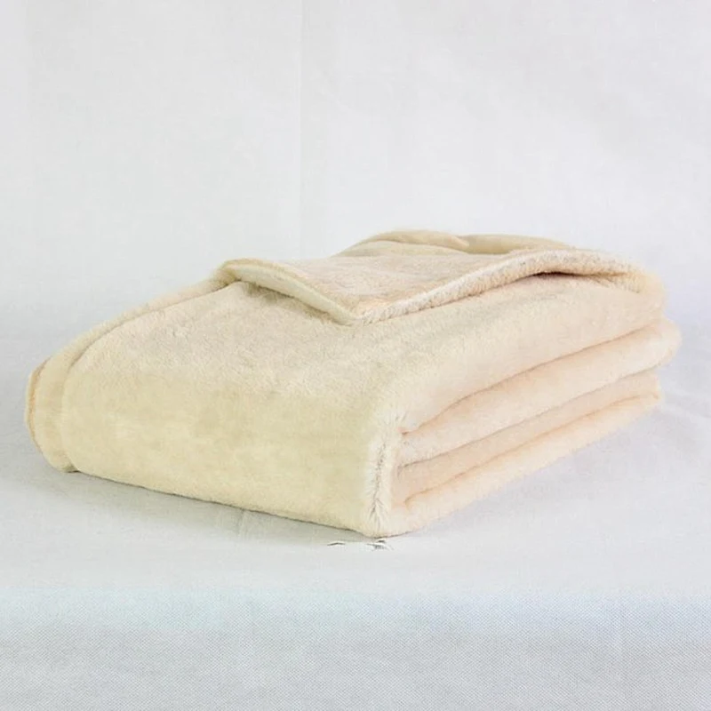 100%Polyester Home Bed Sofa Faux Rabbit Throw