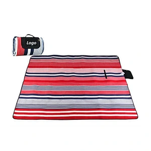 100% Polyester Printed Double Sided Foldable Outdoor Waterproof Picnic blanket