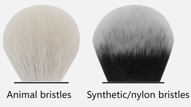 makeup brush bristles