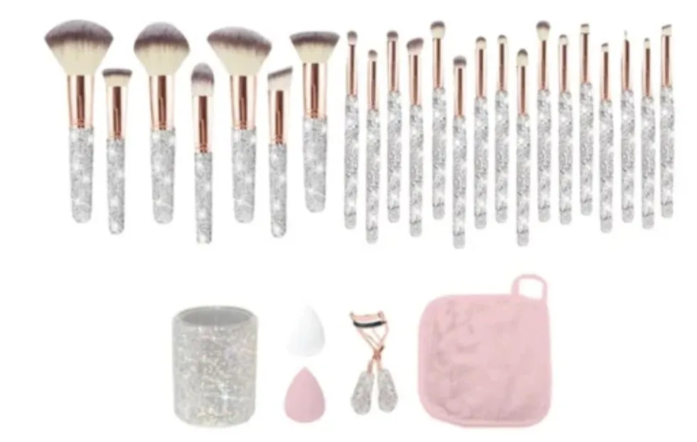 Glitz and Glam Makeup Brush Set