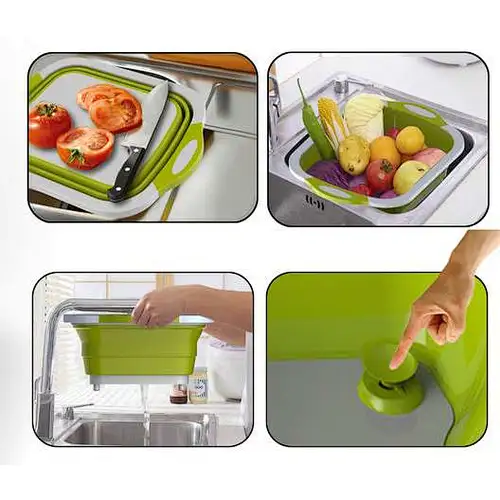 Collapsible Chopping Board & Drainer