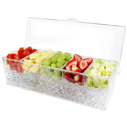 5 Compartment Condiment Server