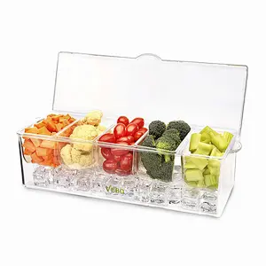 5 Compartment Condiment Server