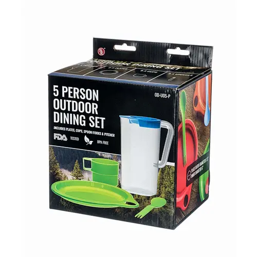 5 Person Picnic Dining Set