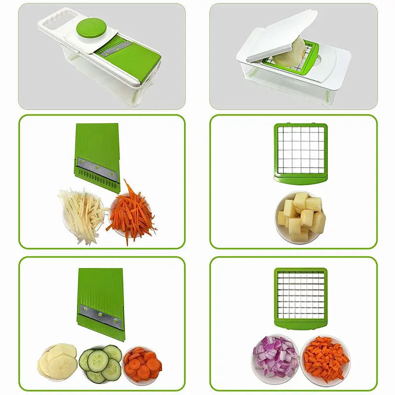 7-in-1 Food Chopper & Slicer Set