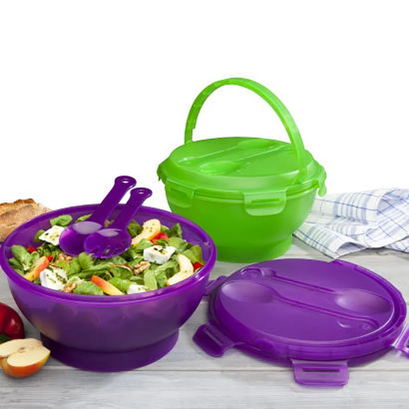 Salad Bowl Set with Handle