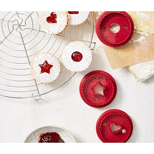 Set of Three Cookie Molds