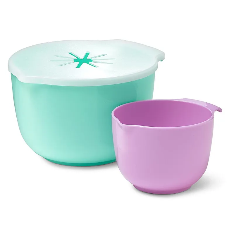 Set of Two Mixing Bowls With Cover