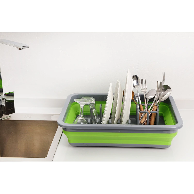 Collapsible Dish Rack&Drainer