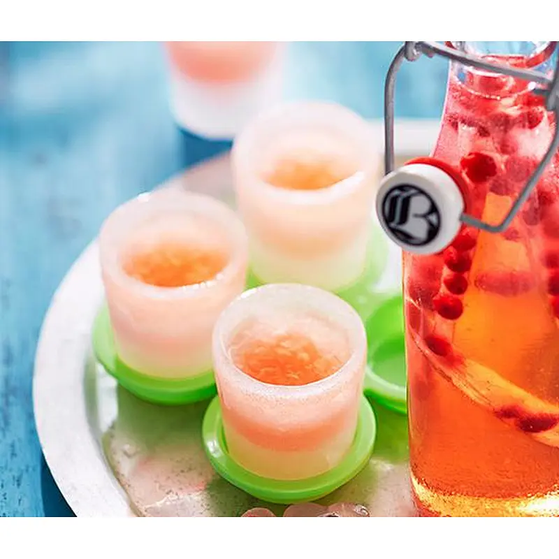Short Glass Ice Molds