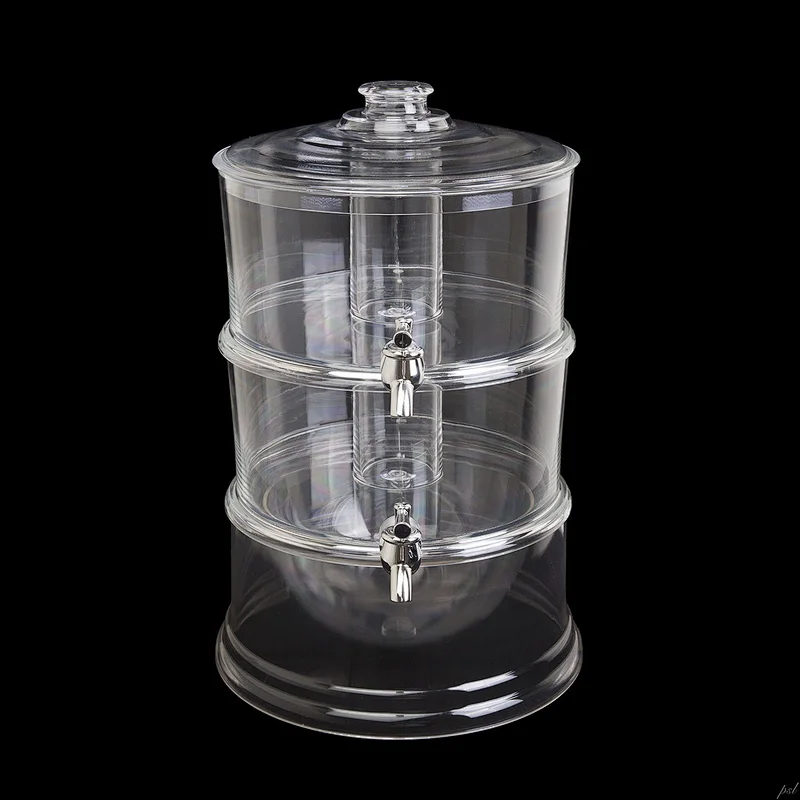 2 Layer Beverage Dispenser wth Ice Core