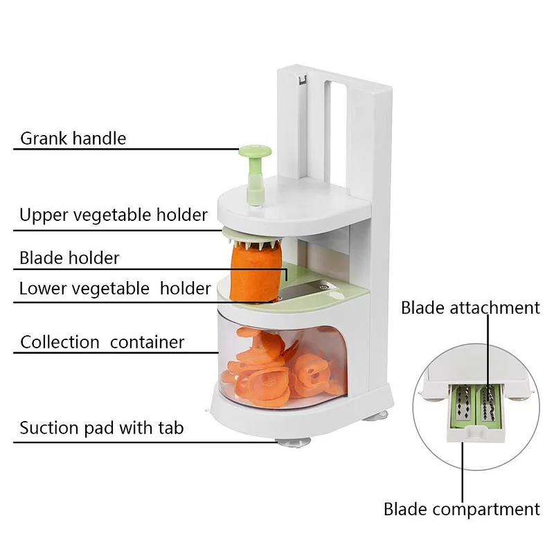 Spiral Vegetable Slicer