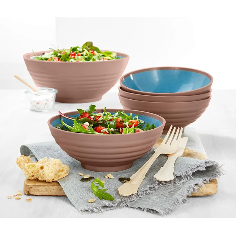 Set of Four Salad Bowls