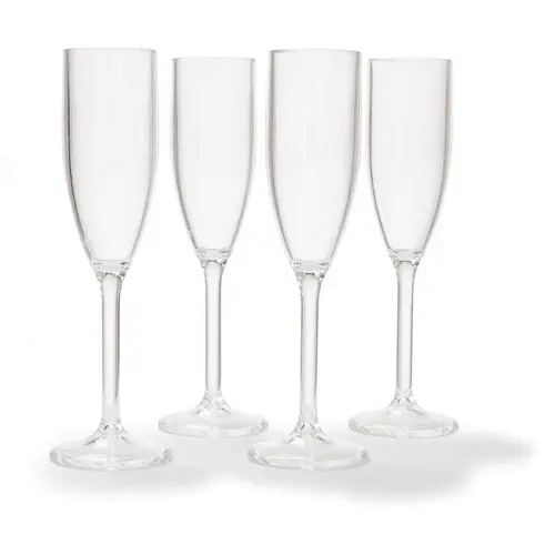 Plastic Champagne Glass