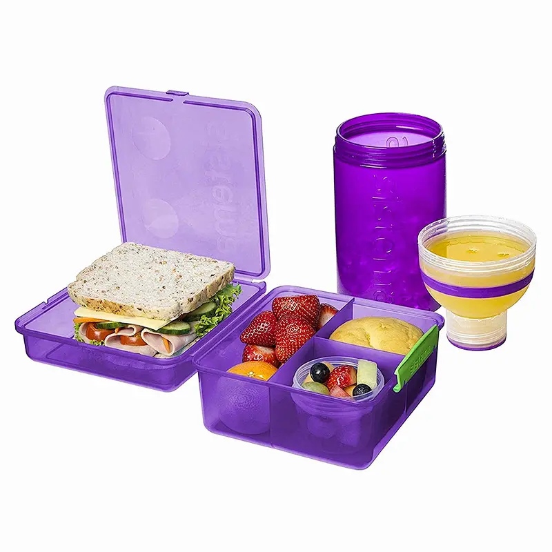 4 Compartment Lunch Box