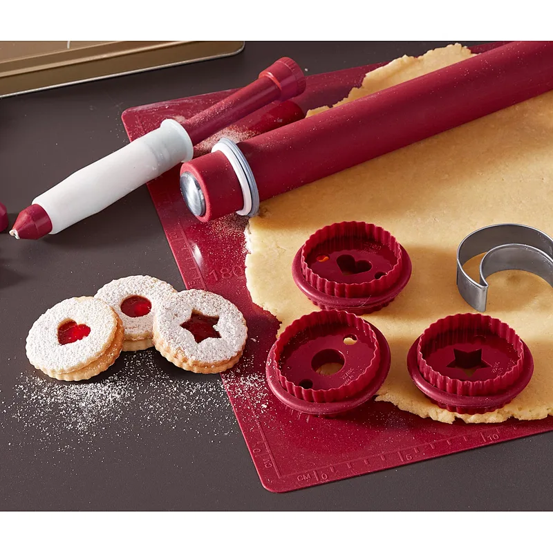 Set of Three Cookie Molds