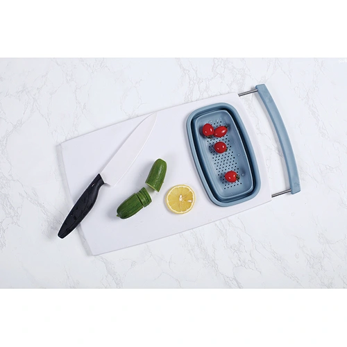Chopping Board With Strainer